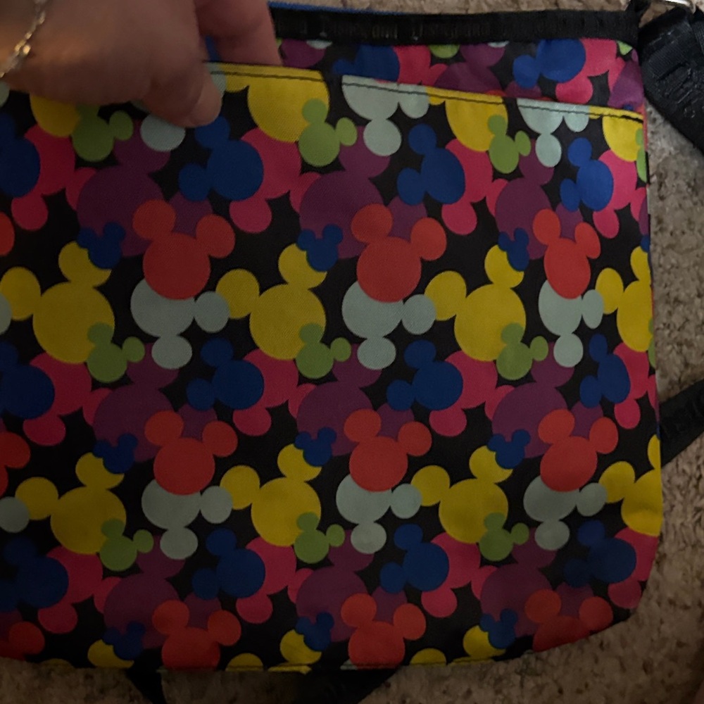 Disneyland Multicolor Mickey Mouse Crossbody Bag - Picture 8 of 8